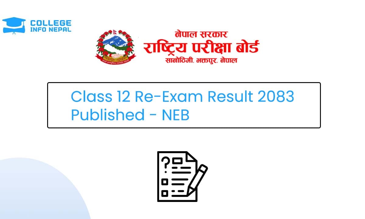 Class 12 Supplementary Exam Result 2083 Published