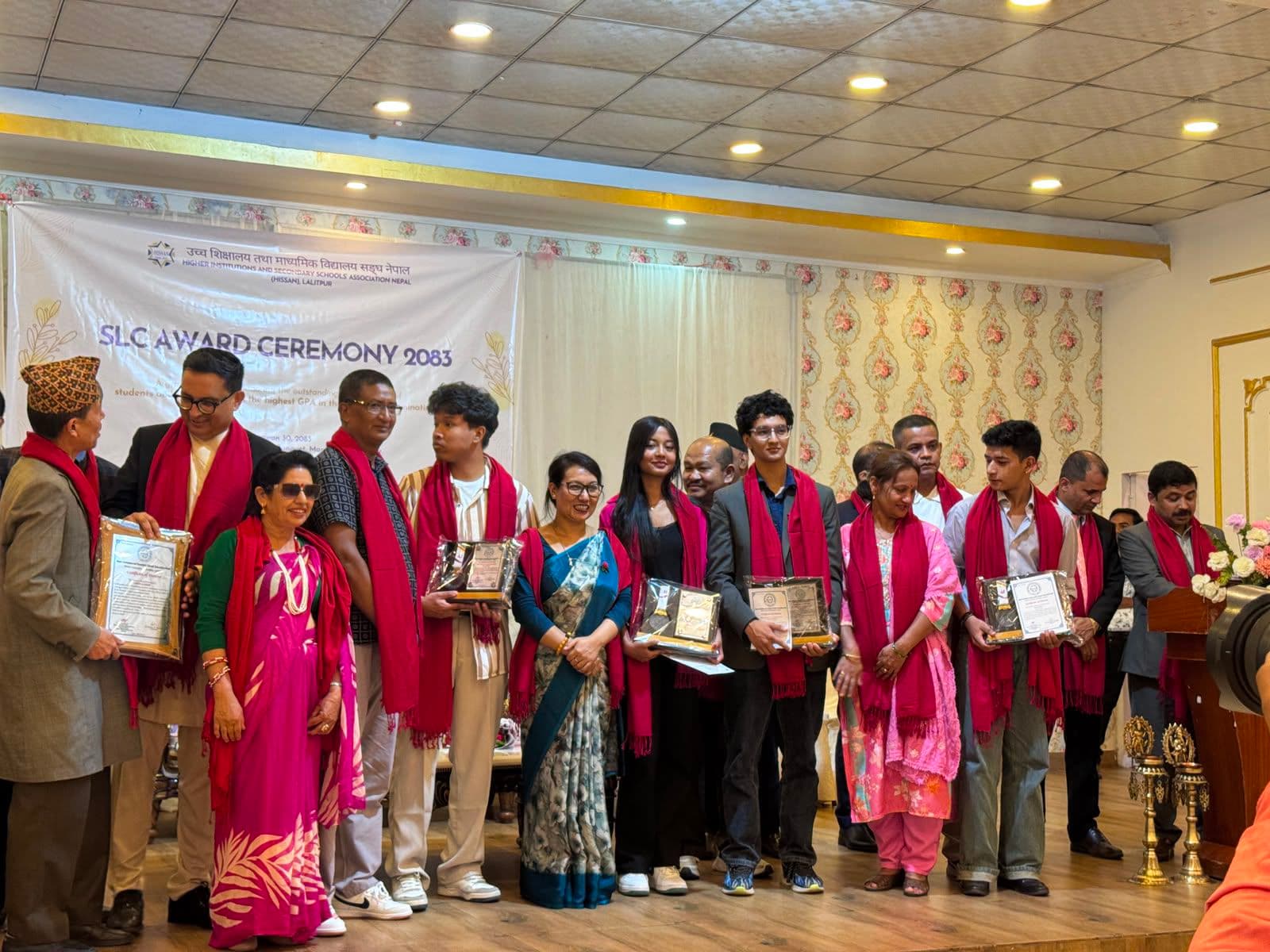 HISSAN Lalitpur Felicitates United Academy for Producing Four National Top GPA Achievers