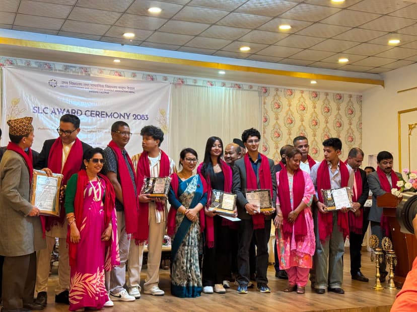 HISSAN Lalitpur Felicitates United Academy for Producing Four National Top GPA Achievers - gallery image 1