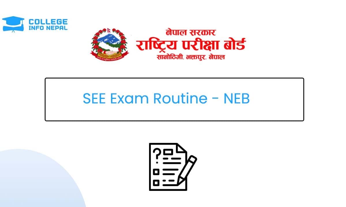 SEE Routine 2082 Published - NEB