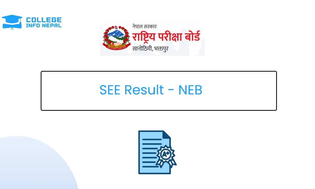 SEE Result 2081 - NEB | College Info Nepal