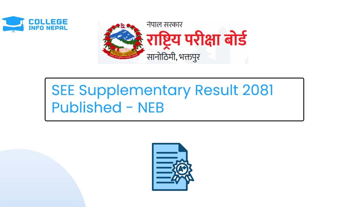 SEE Supplementary Result 2081 Published - NEB