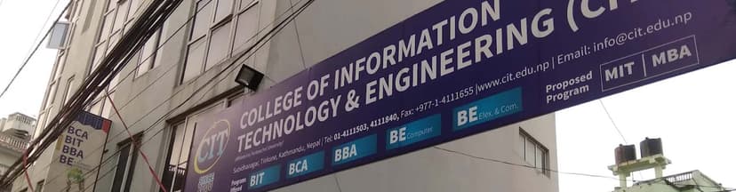 College of Information Technology and Engineering