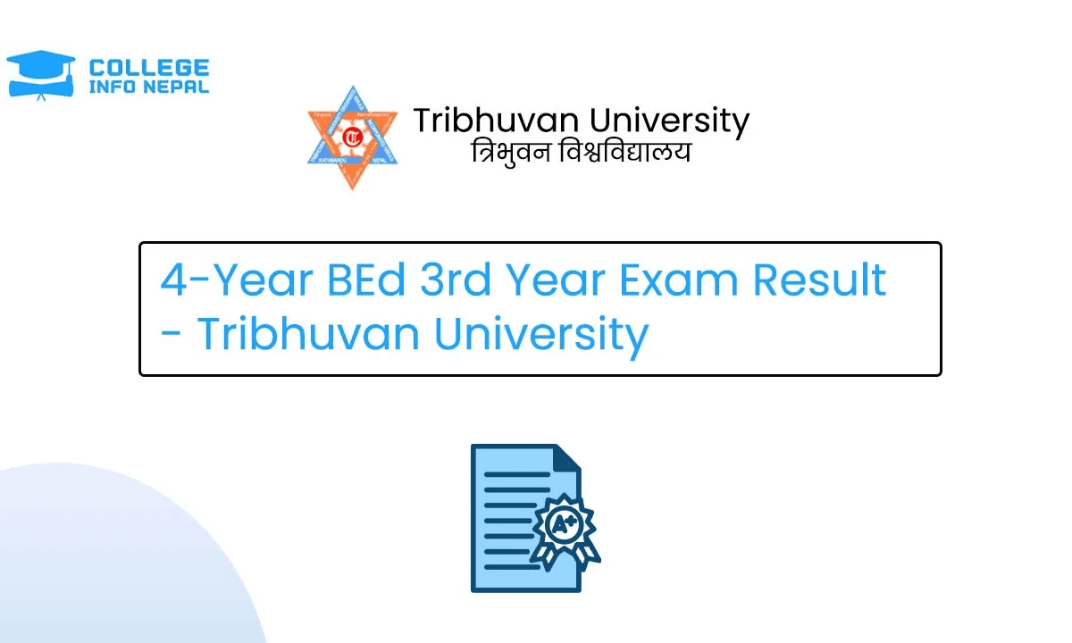 BEd 3rd Year Exam Result 2082 - Tribhuvan University