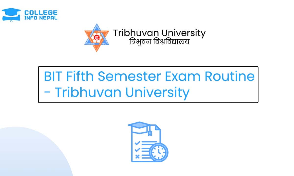 BIT 5th Semester Exam Routine 2083 – TU IoST