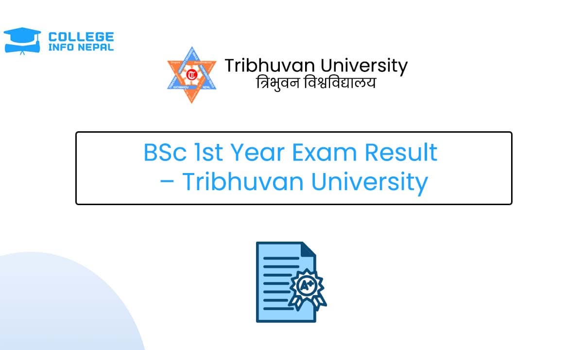 BSc 1st Year Exam Result 2082 – Tribhuvan University