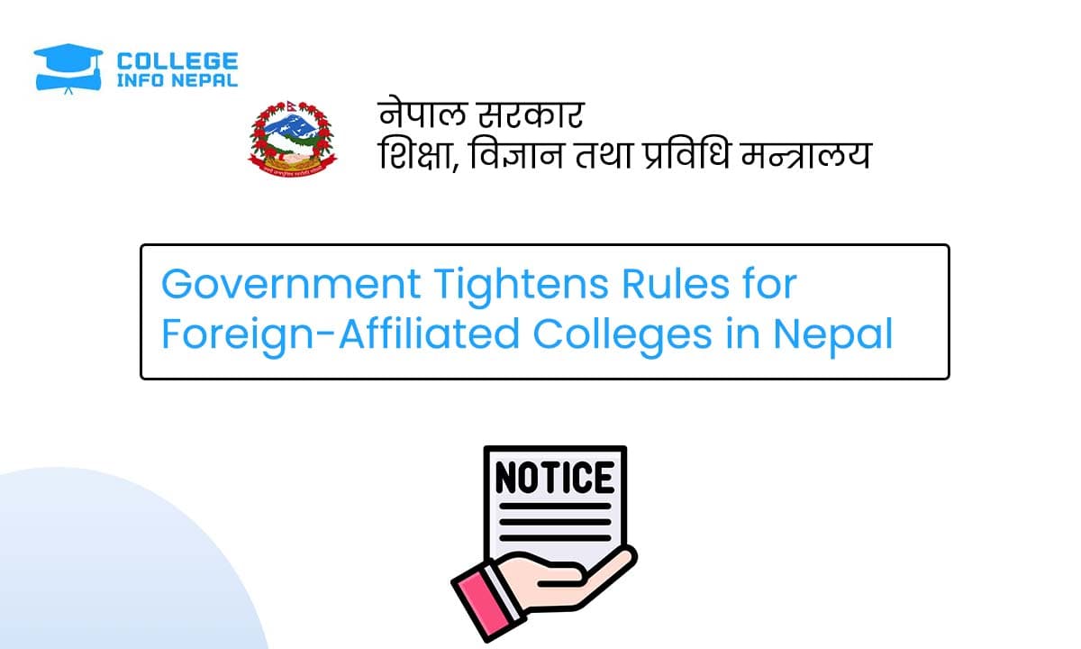 Government Tightens Rules for Foreign-Affiliated Colleges in Nepal