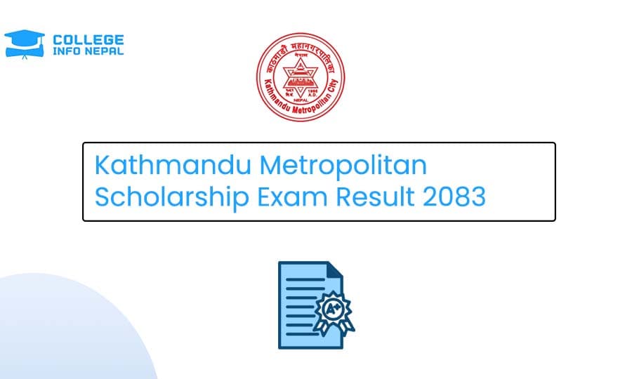 Kathmandu Metropolitan Class 11 and Class 12 Scholarship Exam Result 2083