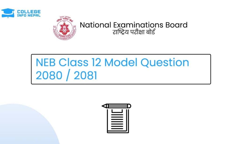 Class 12 Model Question 2083/84 (All Subjects Solution & PDF)