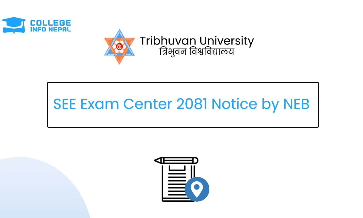 SEE Exam Center 2081 Notice by NEB